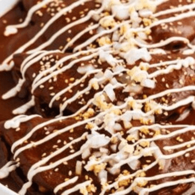 Enchiladas mole 4 pz