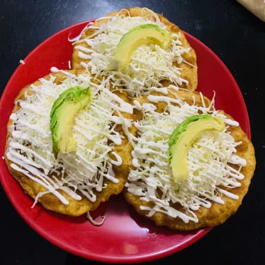 3 Panuchos de Pollo