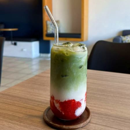 Strawberry Matcha