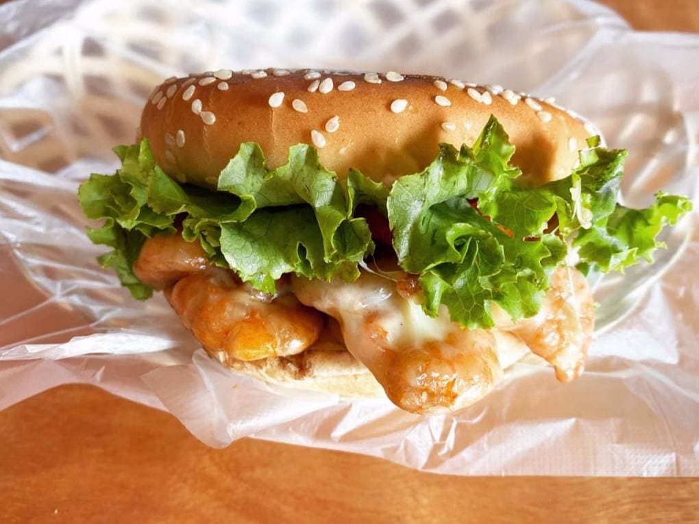 Hamburguesa Camarones Especialidad