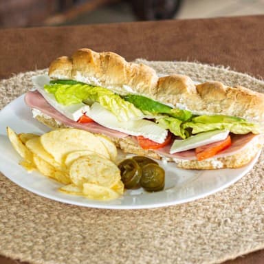 Baguette de pavo y panela, 350 g