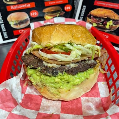 Burger Guacamole