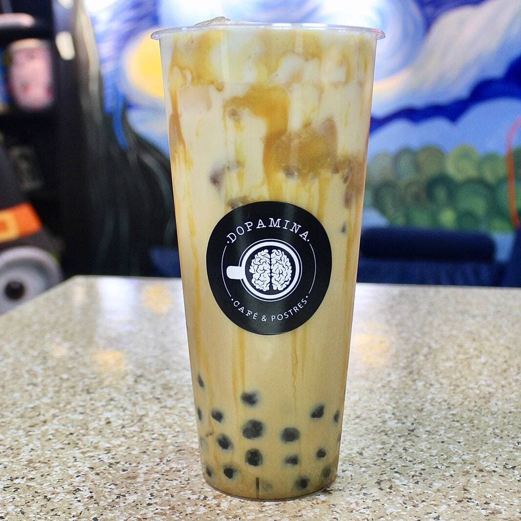 Coffee Boba Latte Caramel