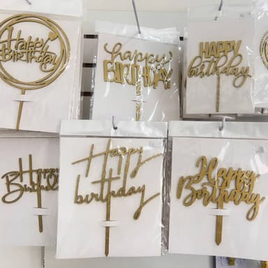 Letreros Cumpleaños