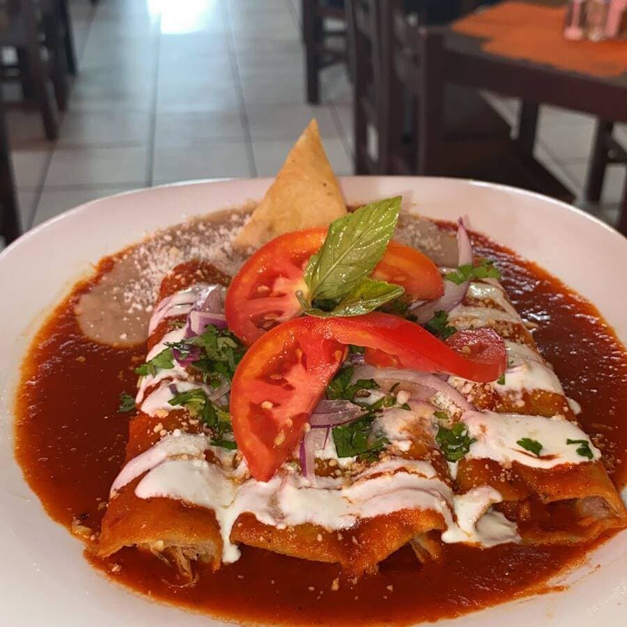 Enchiladas Rojas