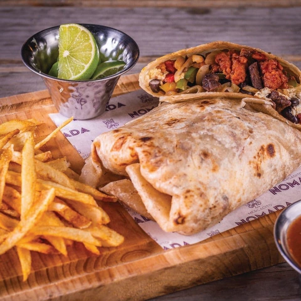 Burrito vegetariano