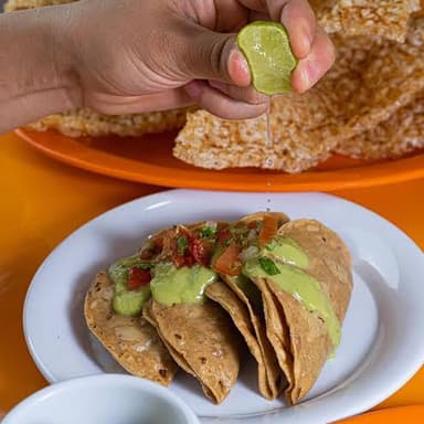 taco dorado (sesos)