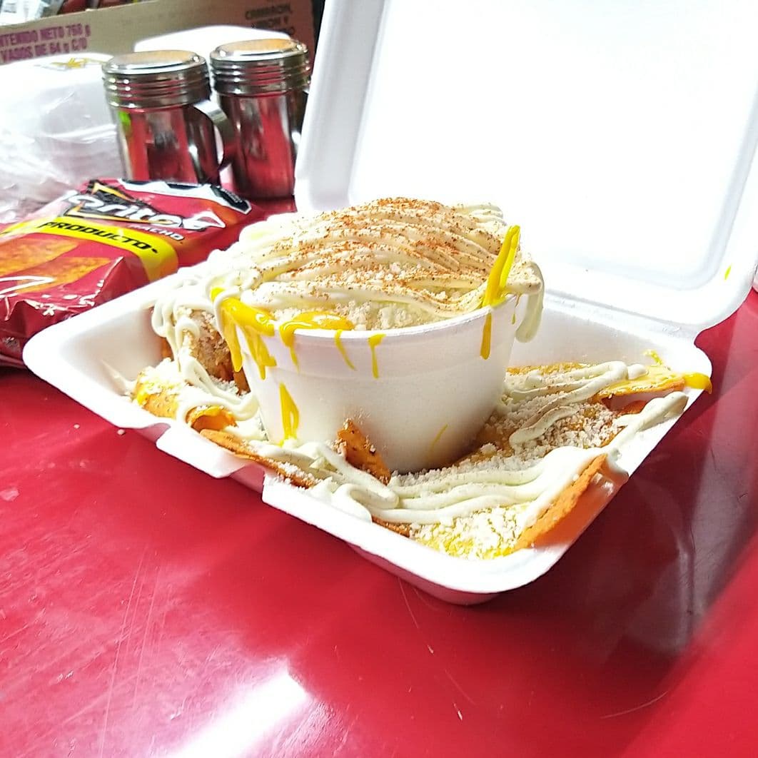 Elote Chorreado Doble