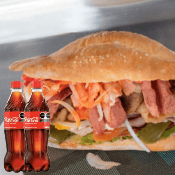 Combo Torta Cubana + Coca Cola