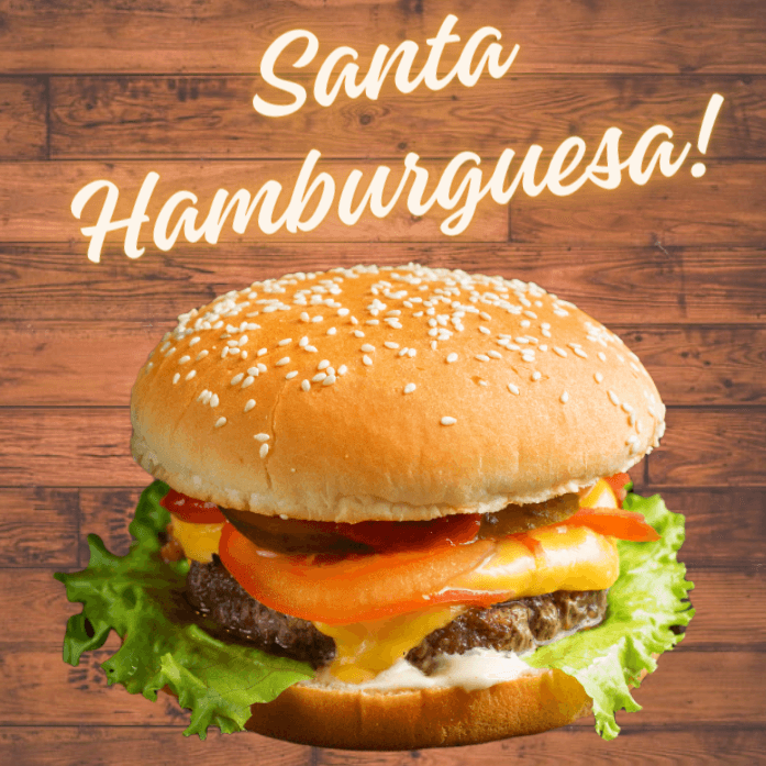 2 Santa Hamburguesa