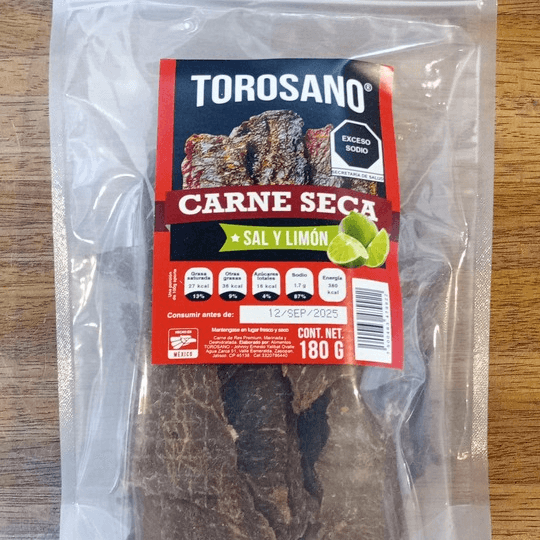Carne Seca Limon Torosano Grande