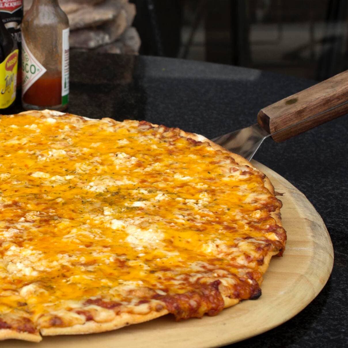 ¡Nuevo tamaño! Cheesy Stop (30 cms)