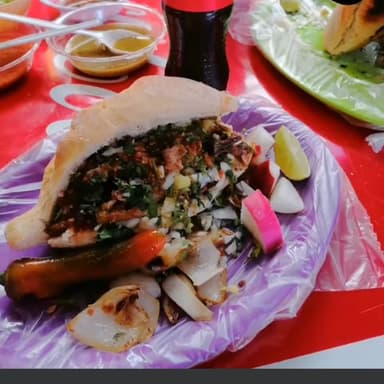 Lonche de chorizo