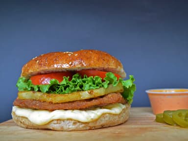 Hamburguesa Hawaiana