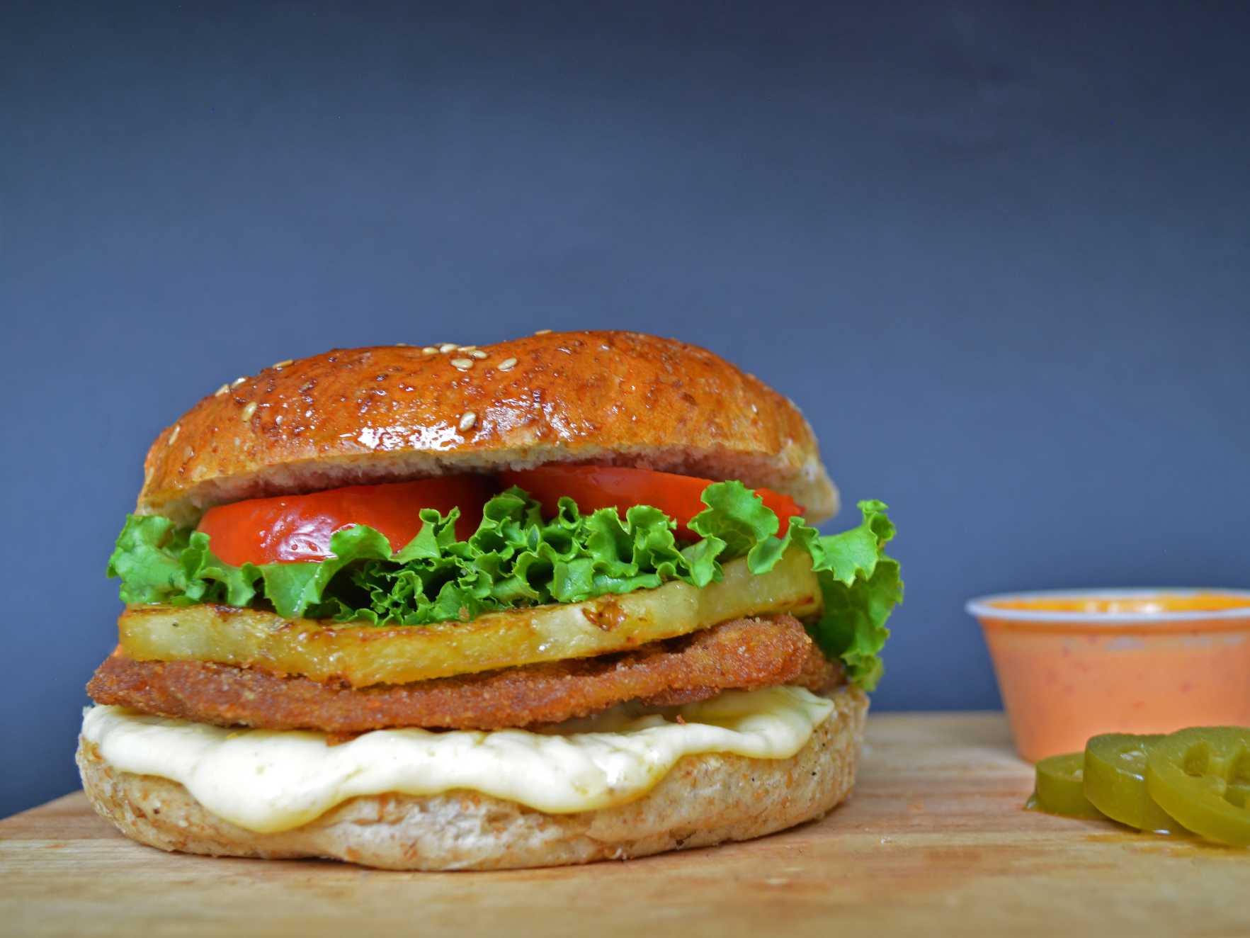 Hamburguesa Hawaiana