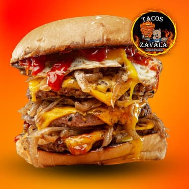 Hamburguesa Triple