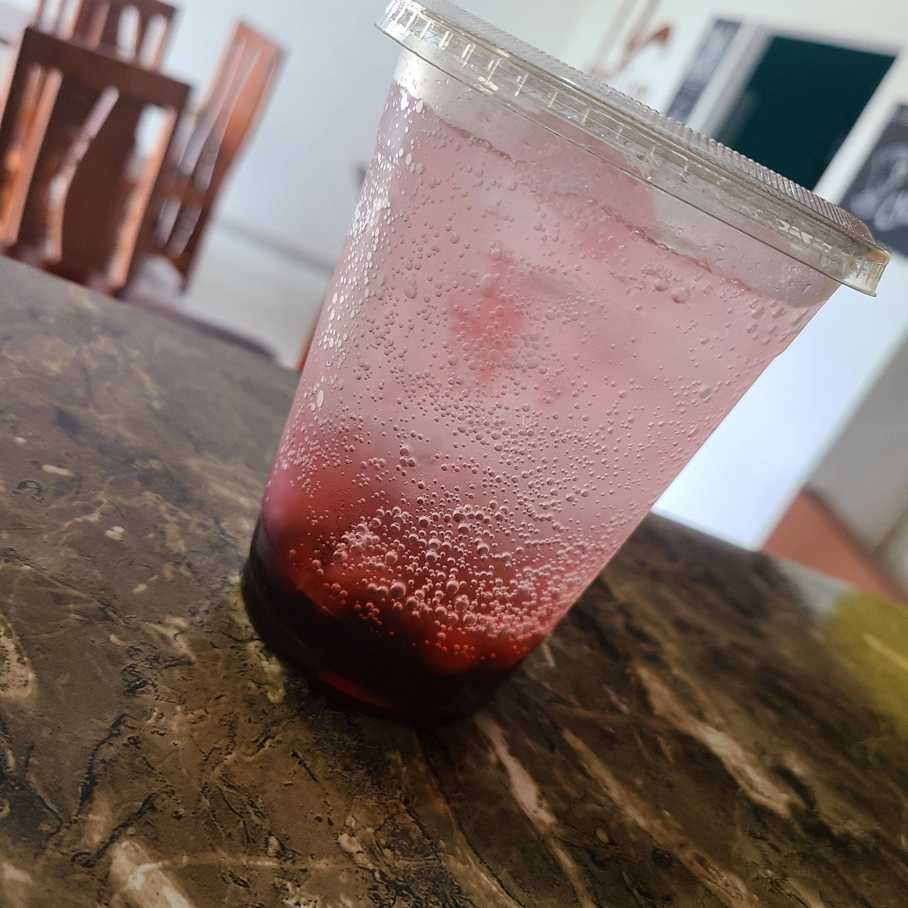 Soda Italiana de Frutos Rojos