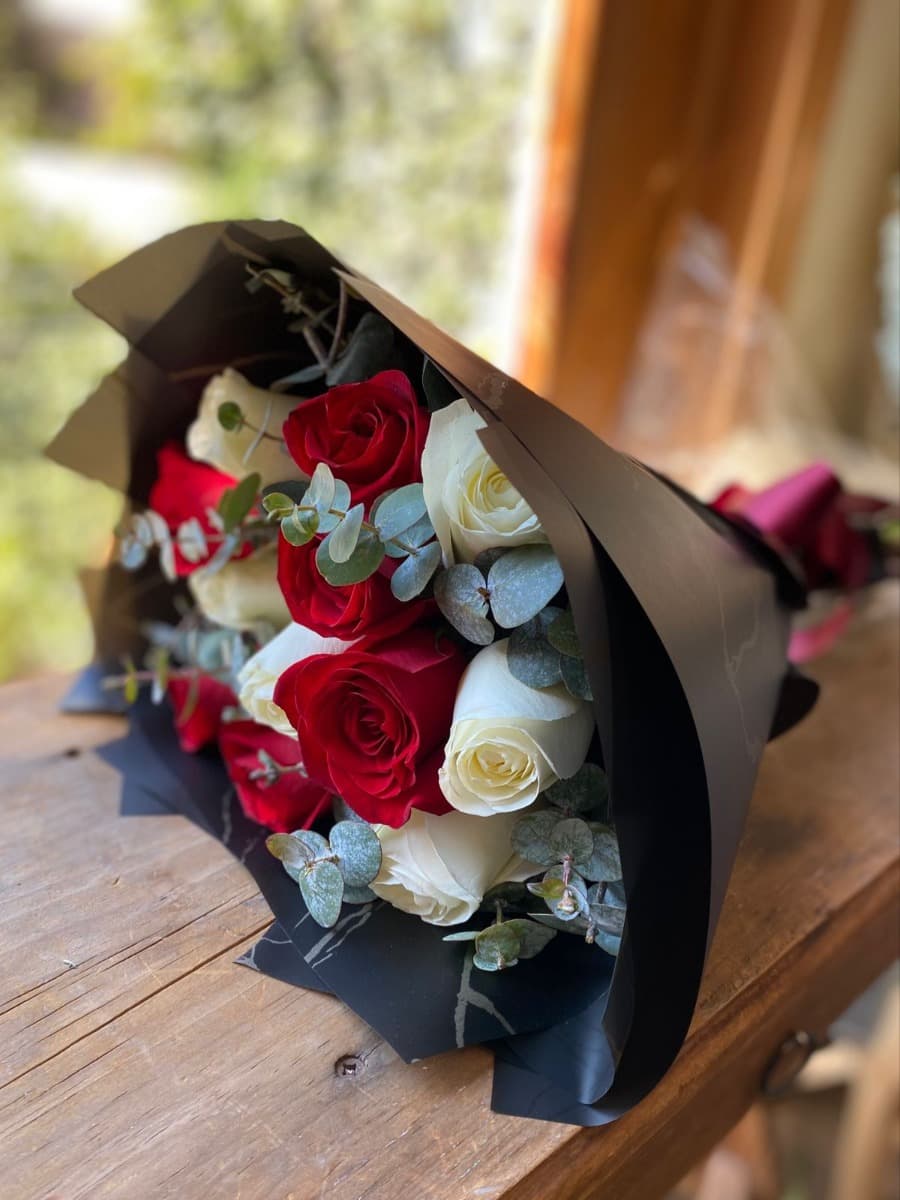 Rosas Rojas & Blancas | 36 rosas