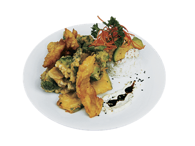 Tempura de verdura