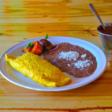 Omelette de Espinaca