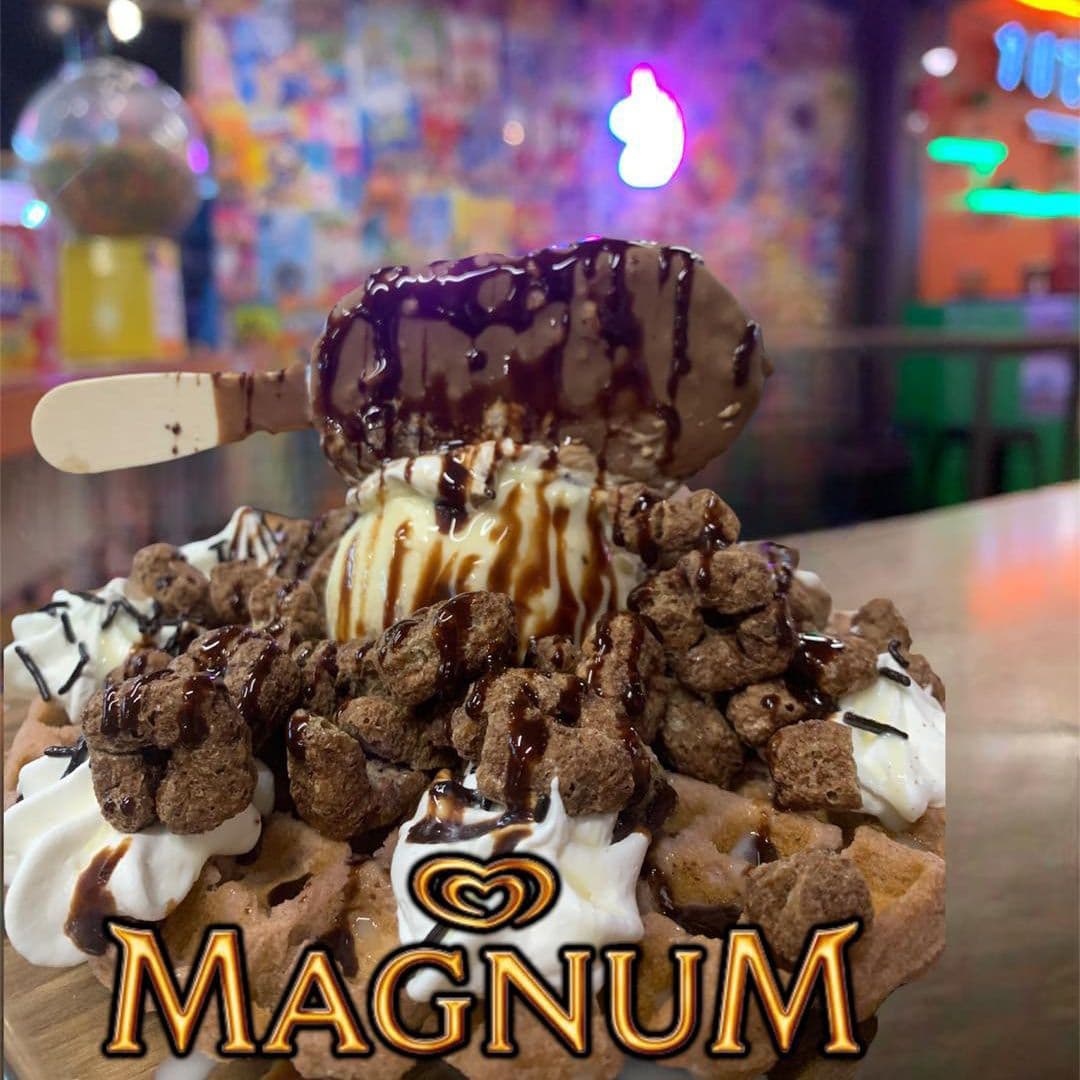 Waffle magnum
