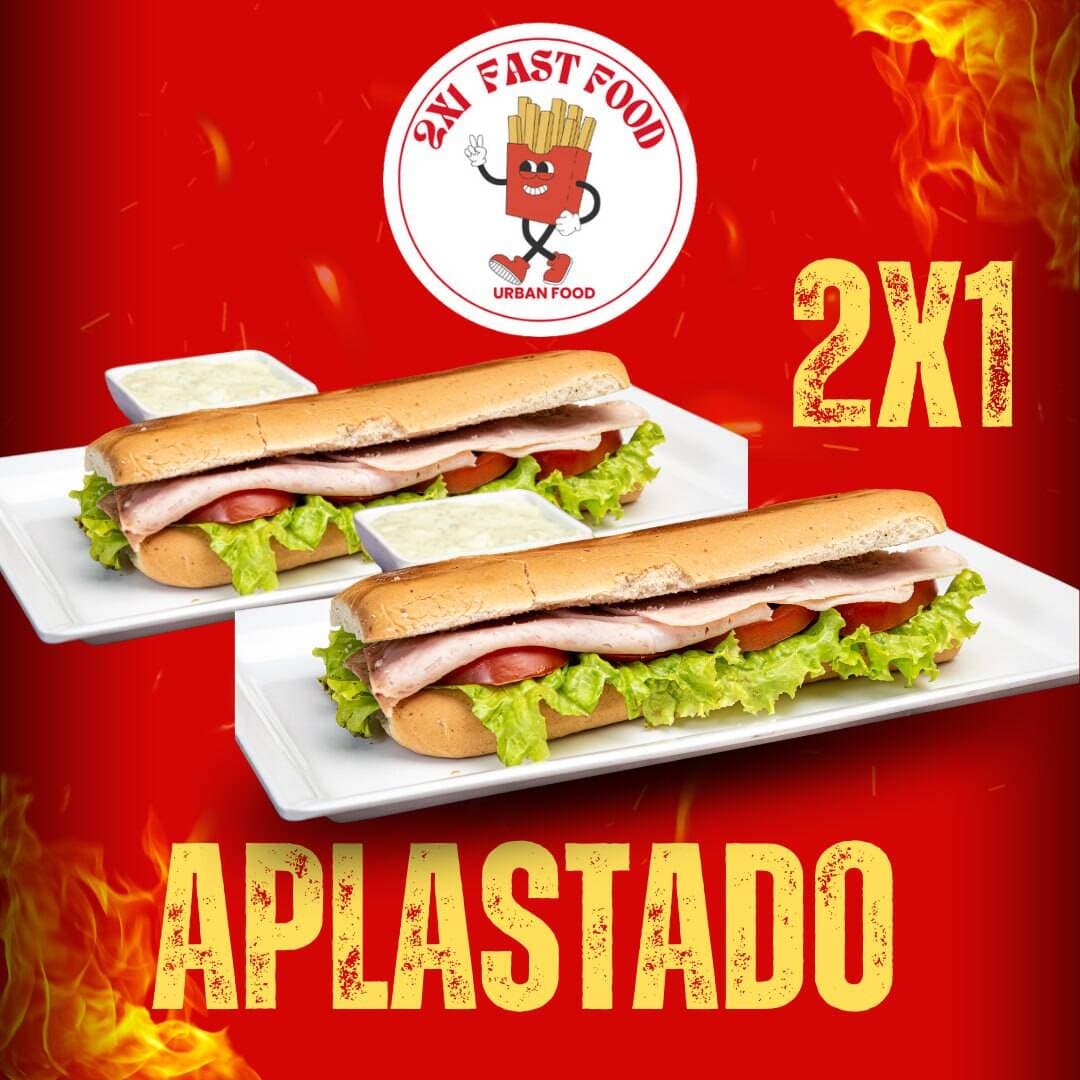 2 X 1 Cubano Aplastado