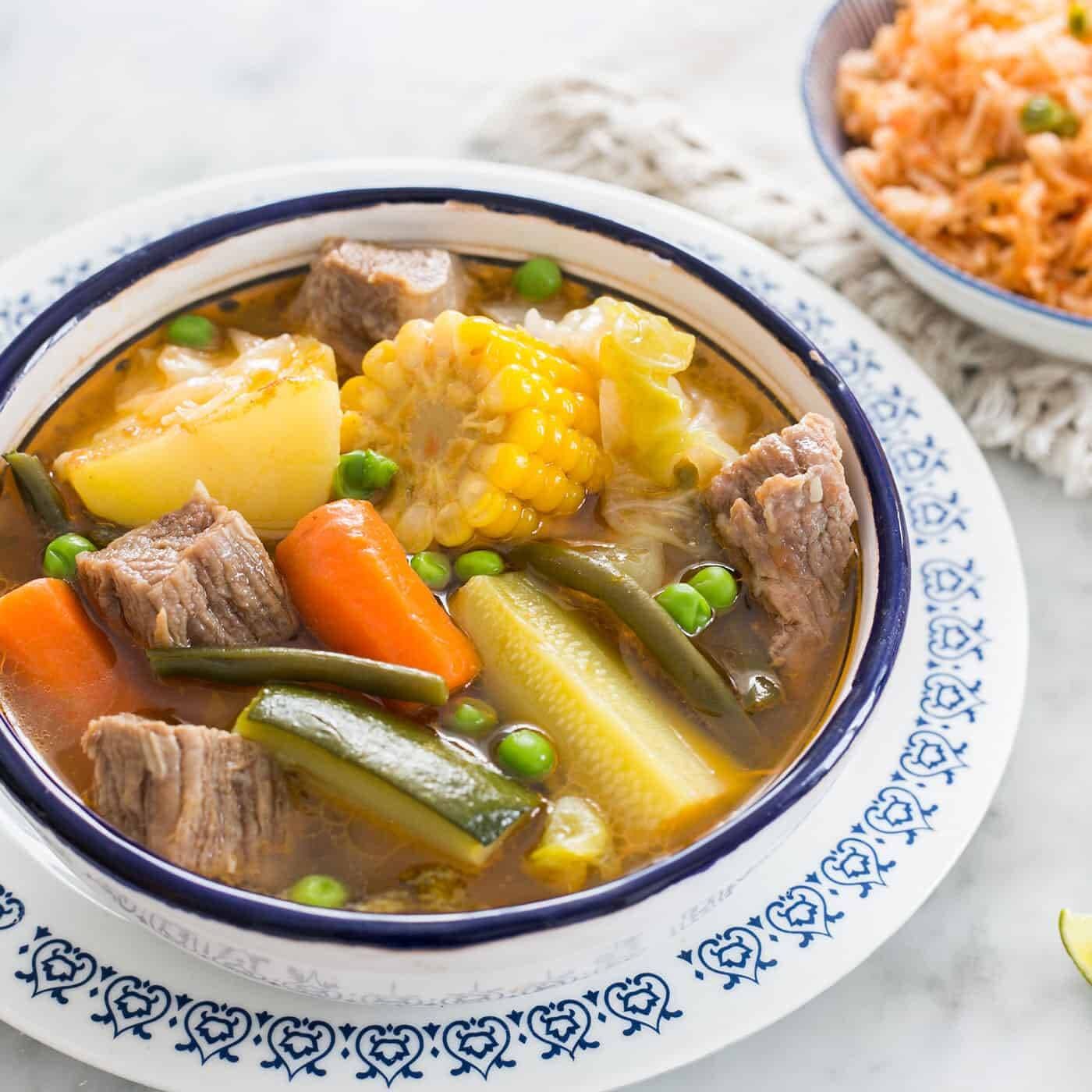 1 LT DE CALDO DE RES