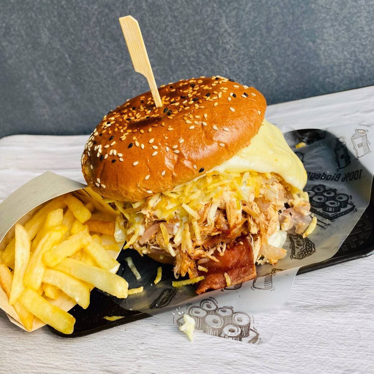 Hamburguesa Mixta