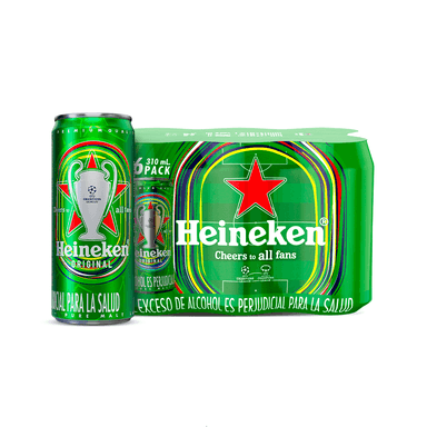 HEINEKEN 310ml por 6 Und