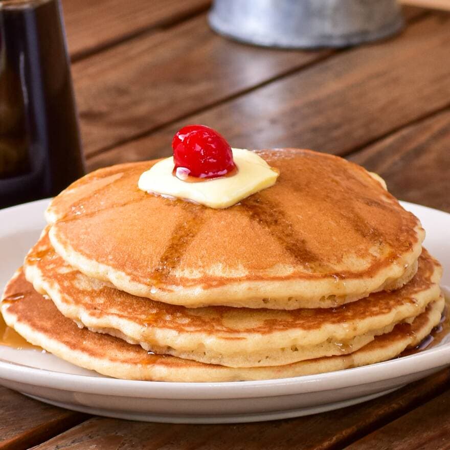 Hot Cakes con Tocino