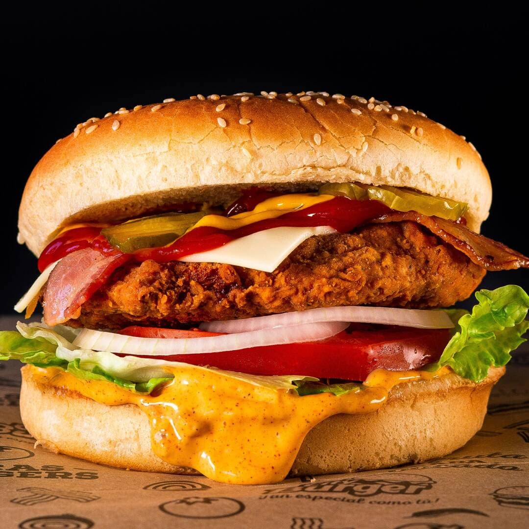 Hamburguesa La de Pollo