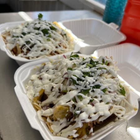 Chilaquiles Verdes con Pollo