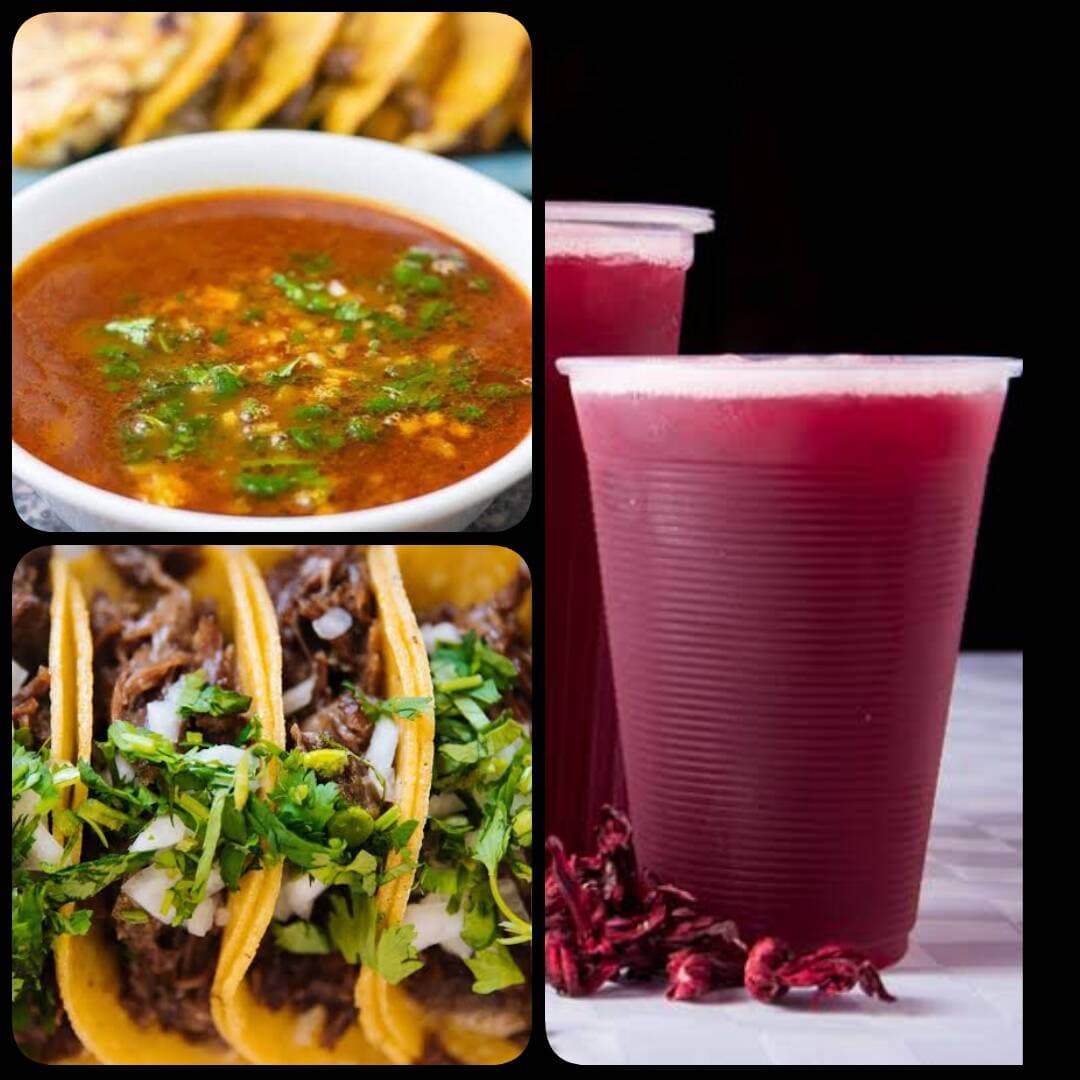 COMBO TACOS + CONSOME + AGUA