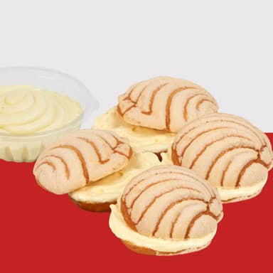 Combo 4 conchas + ¼ natilla