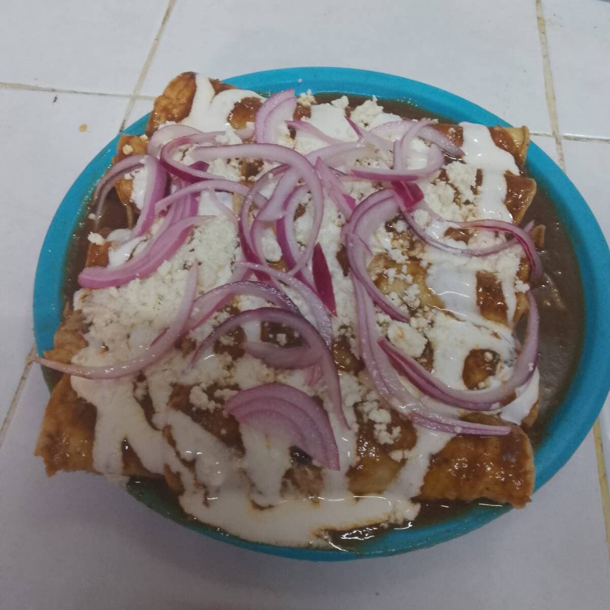 Orden de 5 enchiladas