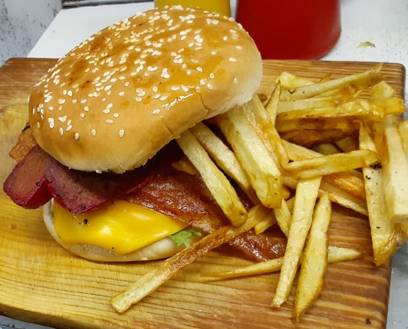 A la Burger con Alex
