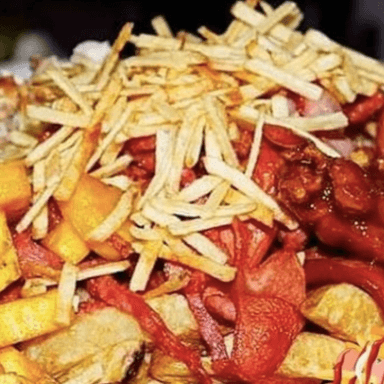 Combo-papas locas + 2 gaseosas