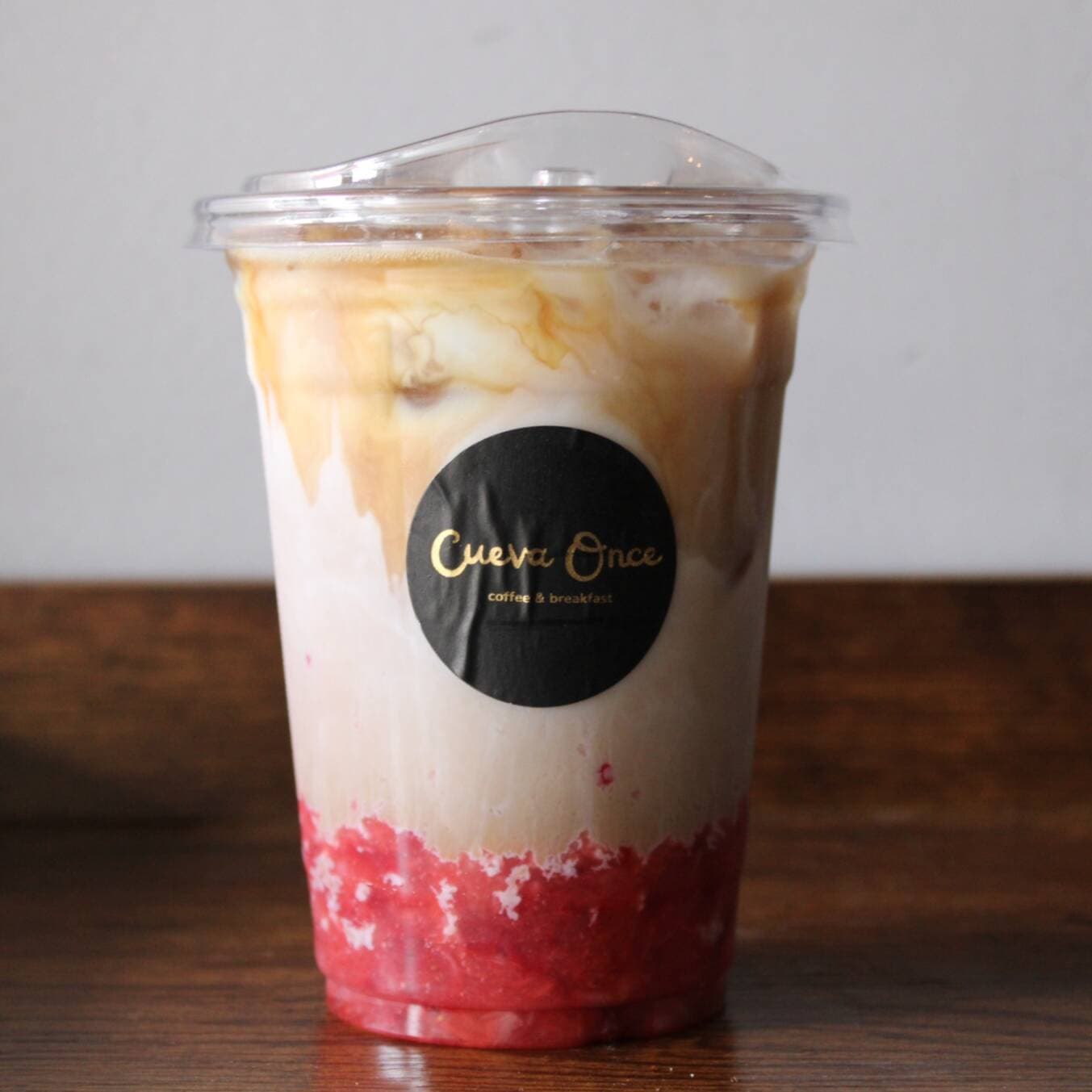 Iced Strawberry Coffee