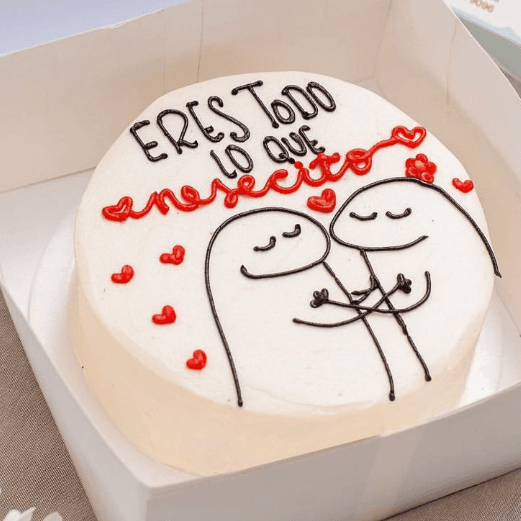 Mini Pastel - Eres Todo Lo que Necesito