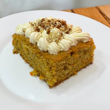 Rebanada Pastel de Zanahoria