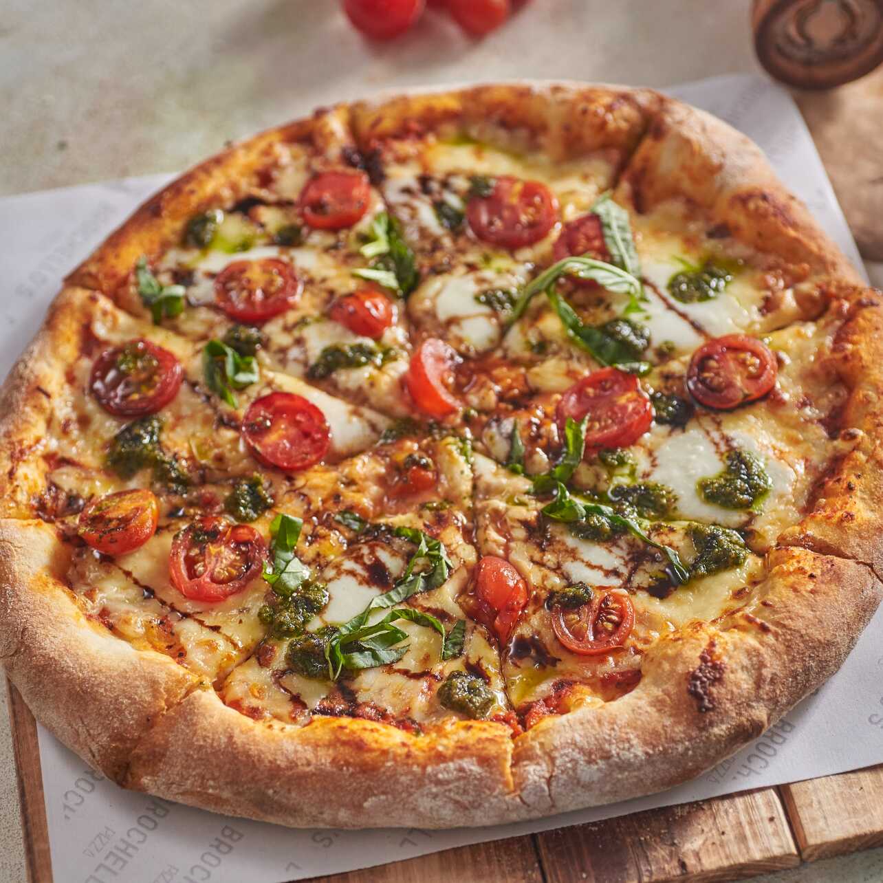 Pizza Pesto Boconccini Medium