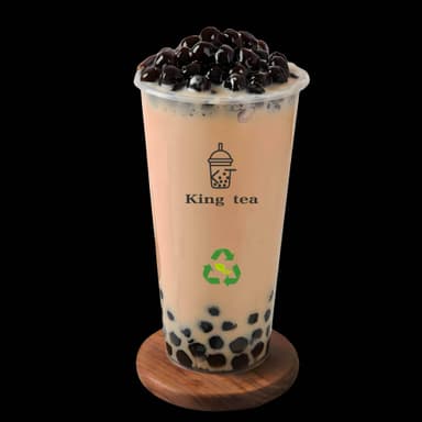 Milk Tea boba negro