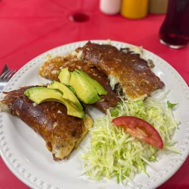 Costra de Queso con guiso