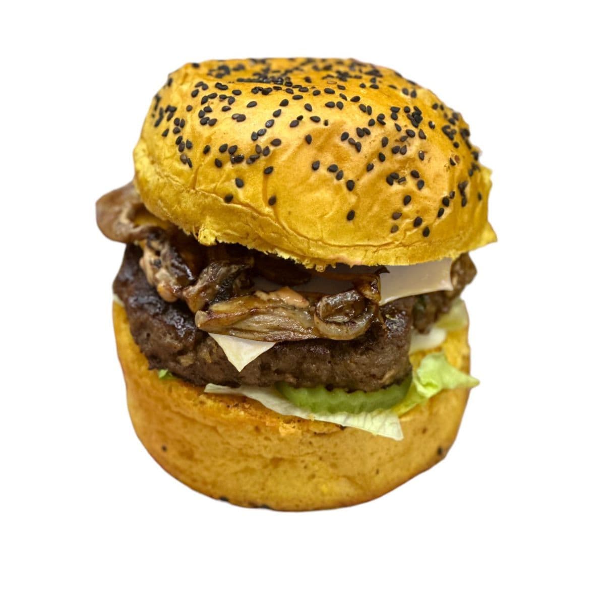 Mushroom Swiss Burger