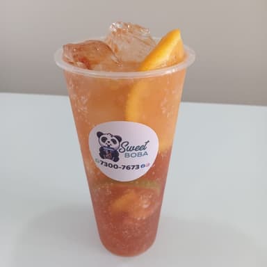 Soda Fresa Naranja
