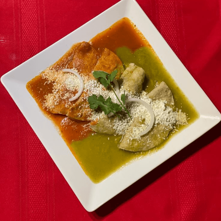 Enchiladas divorciadas