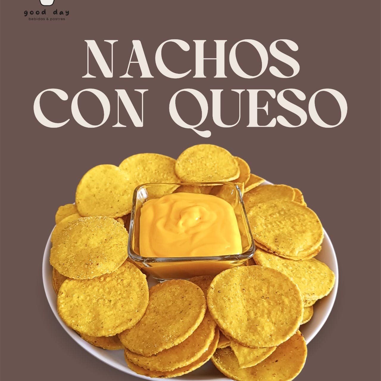 Nachos con queso