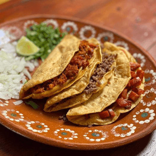 Taco de Campechano (Asada y Chorizo)
