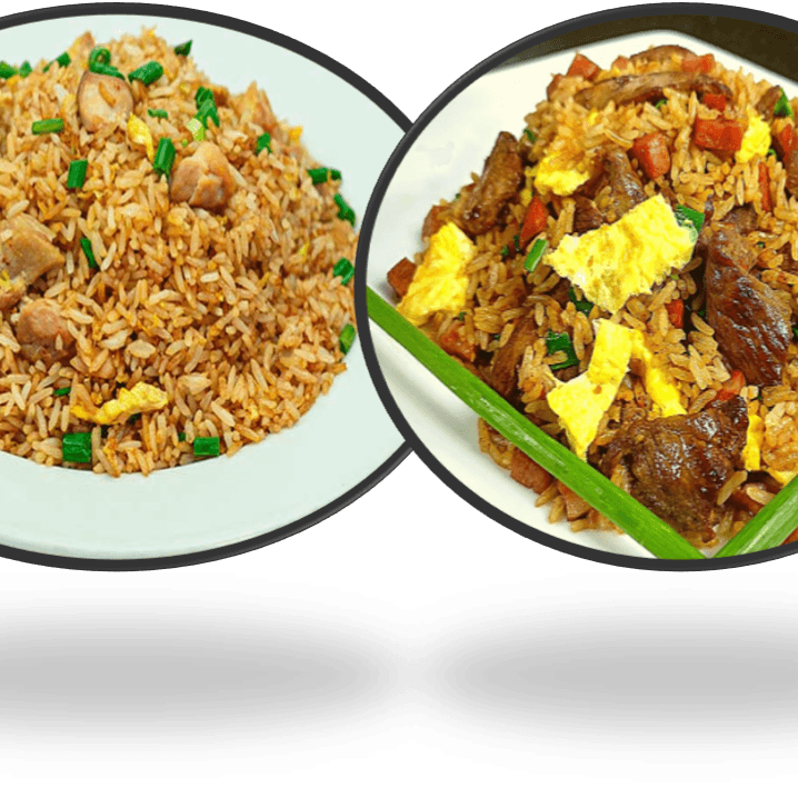 COMBO 4 ( CHAUFA DE CARNE + CHAUFA DE POLLO)