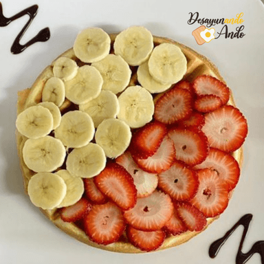 Waffle con Fruta